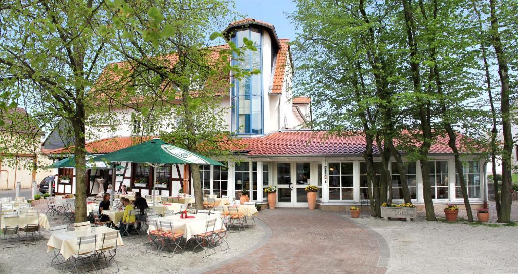 Burghotel Muenzenberg Bagian luar foto